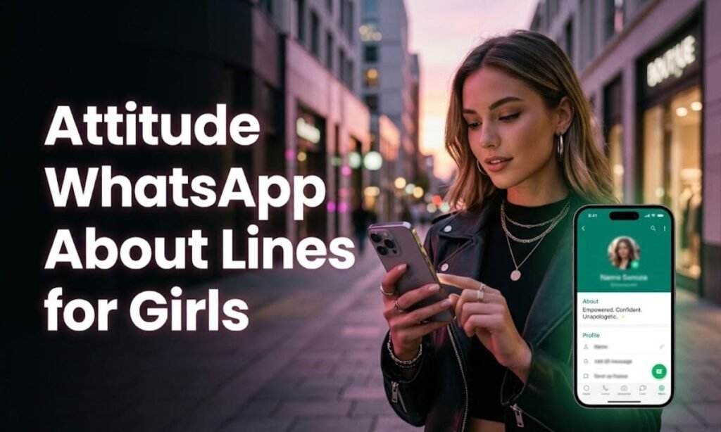 Attitude WhatsApp About Lines for Girls