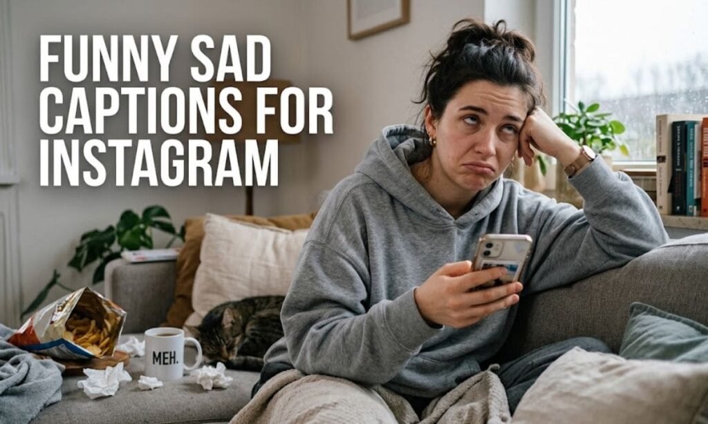 Funny Sad Captions for Instagram