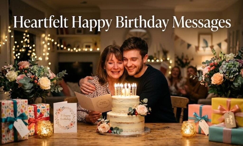 Heartfelt Happy Birthday Messages