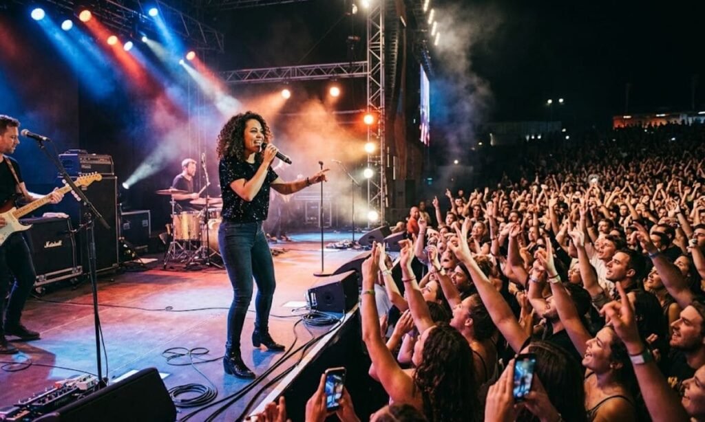 Live Music Captions for Instagram
