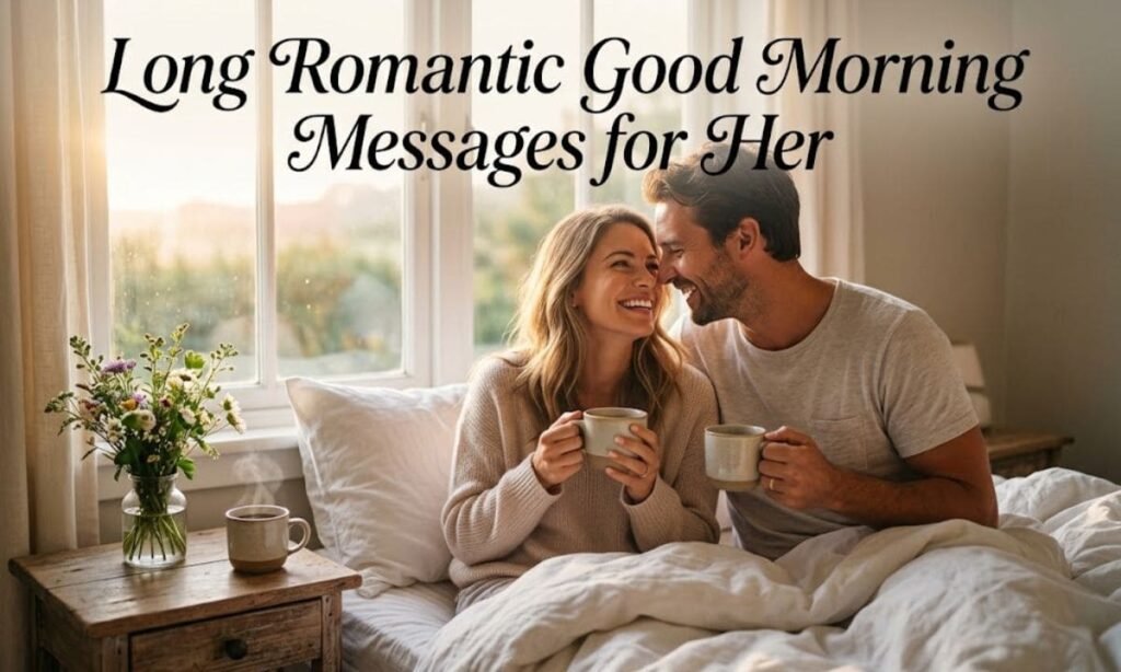 Long Romantic Good Morning Messages for Her