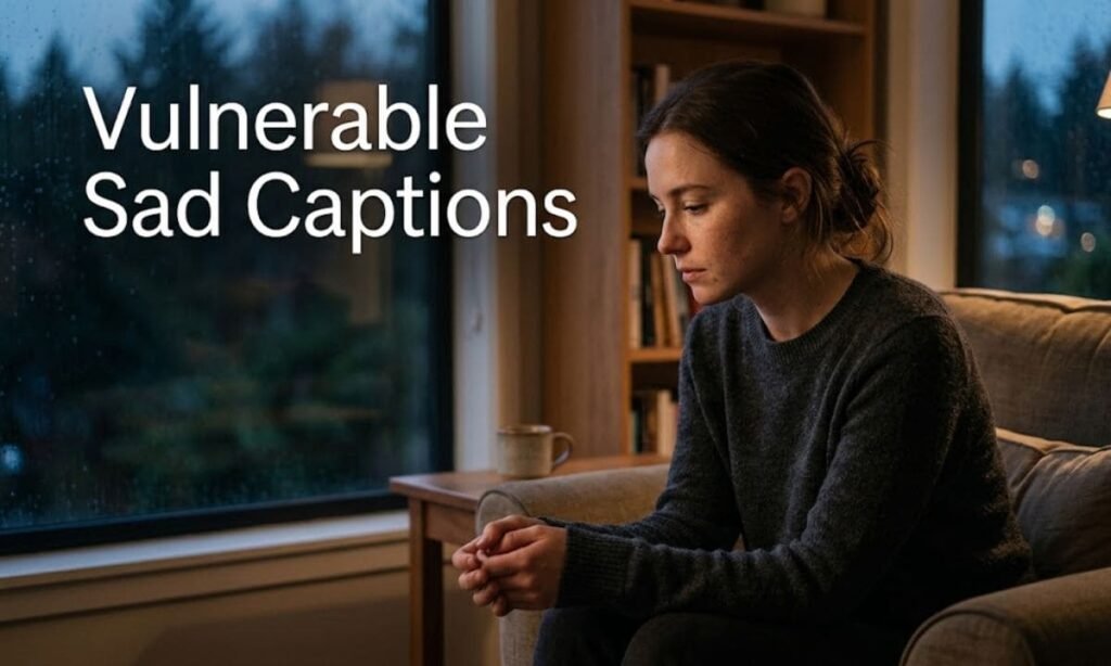 Vulnerable Sad Captions