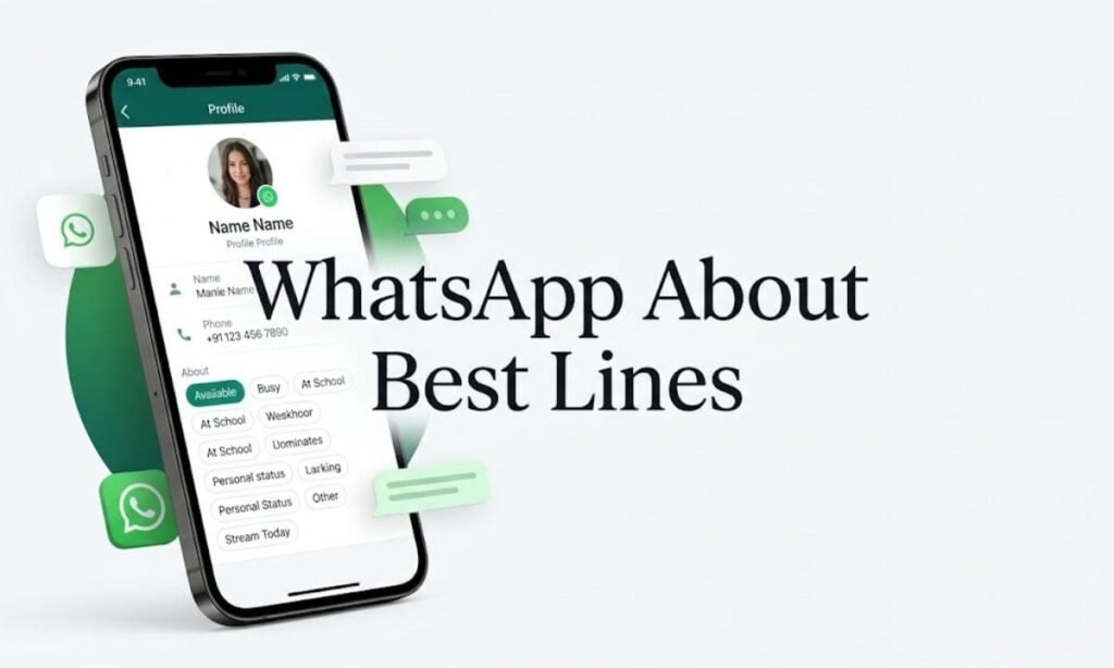 WhatsApp About Best Lines