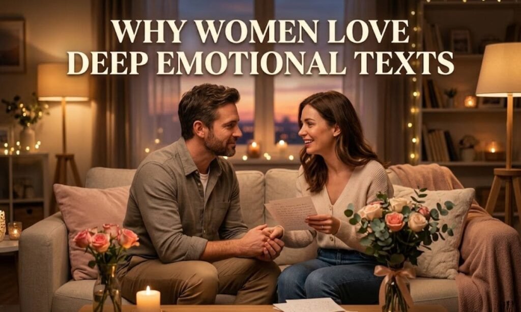 Why Women Love Deep Emotional Texts
