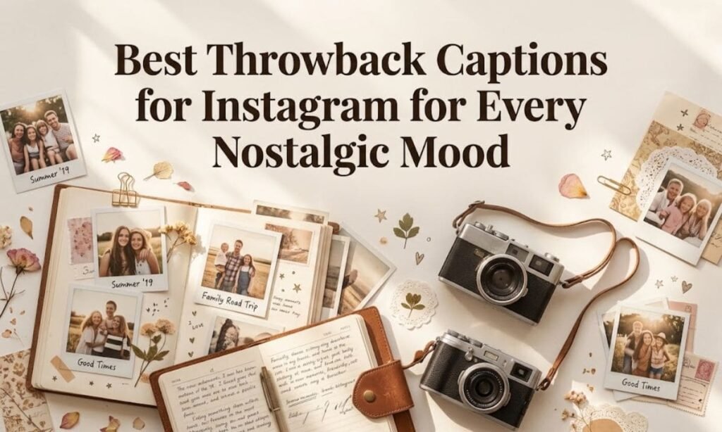 Best Throwback Captions for Instagram for Every Nostalgic Mood