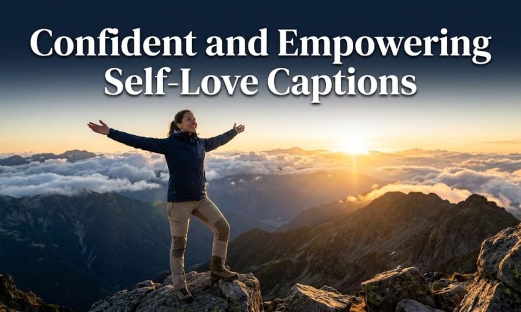 Confident and Empowering Self-Love Captions