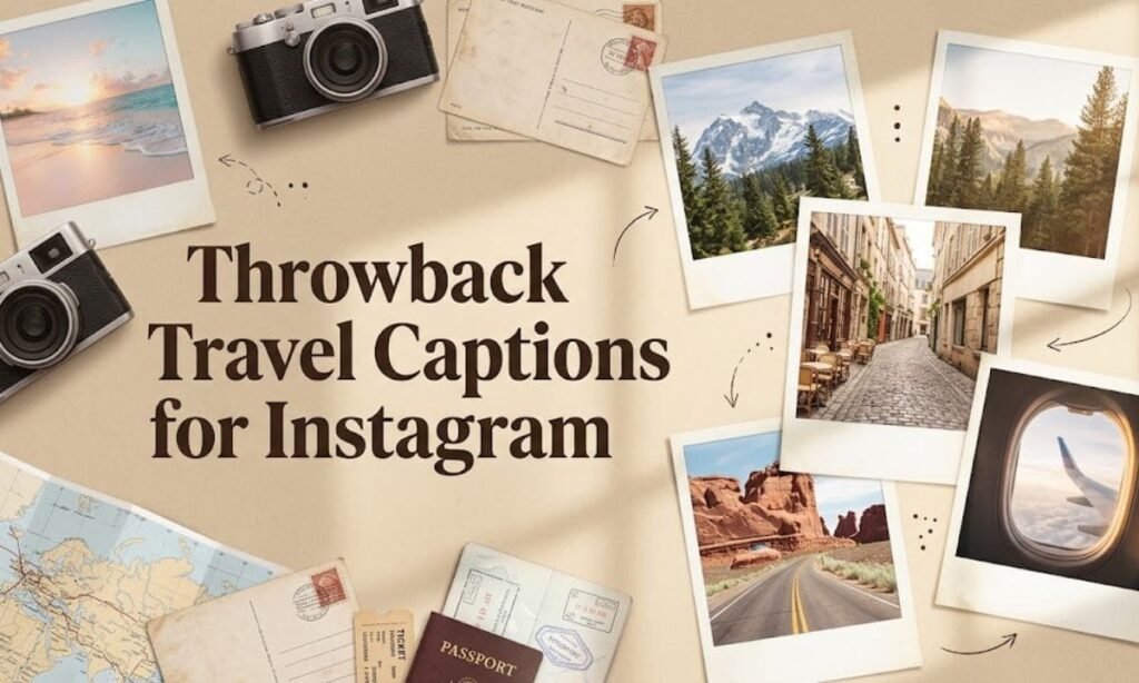 Throwback Travel Captions for Instagram